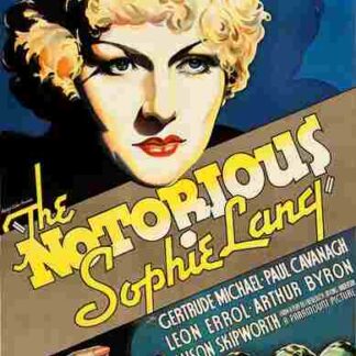 The Notorious Sophie Lang (1934) with English Subtitles on DVD
