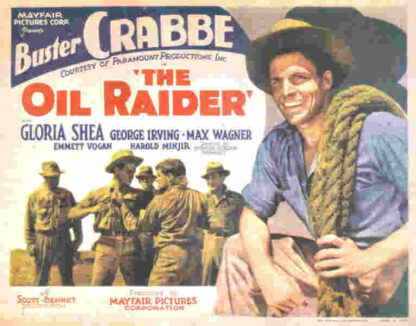 The Oil Raider (1934) Starring Buster Crabbe on DVD - Image 3