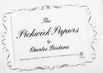 The Pickwick Papers (1952) Starring James Hayter on DVD - Image 4