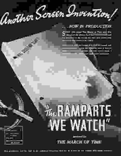 The Ramparts We Watch (1940) Starring John Adair on DVD - Image 5