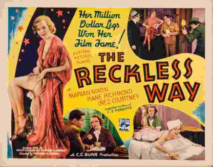 The Reckless Way (1936) Starring Marian Nixon on DVD