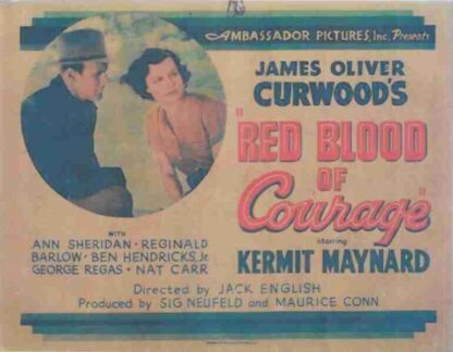 The Red Blood of Courage (1935) Starring Kermit Maynard on DVD - Image 3