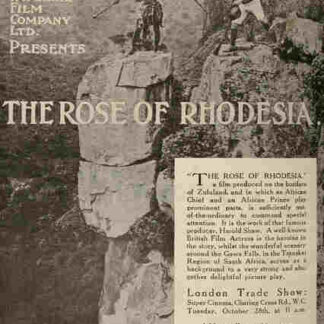 The Rose of Rhodesia (1918) with English Subtitles on DVD