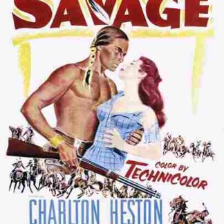 The Savage (1952) Starring Charlton Heston on DVD