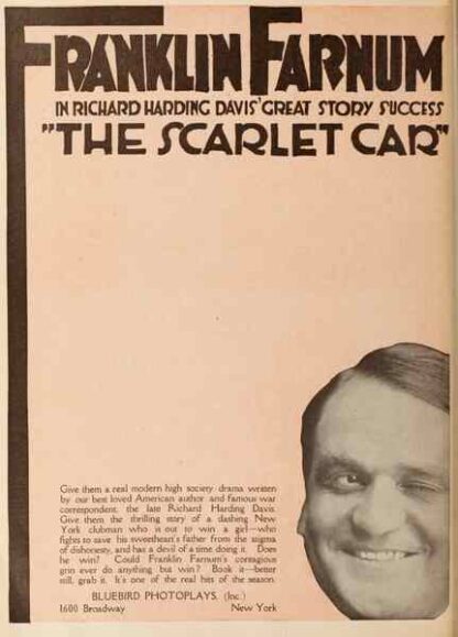 The Scarlet Car (1917) Starring Franklyn Farnum on DVD - Image 5