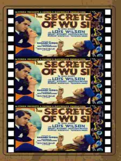 The Secrets of Wu Sin (1932) Starring Lois Wilson on DVD