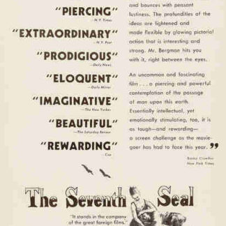 The Seventh Seal (1957) with English Subtitles on DVD
