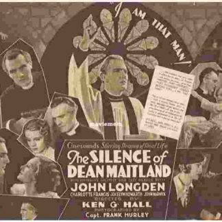 The Silence of Dean Maitland (1934) Starring John Longden on DVD