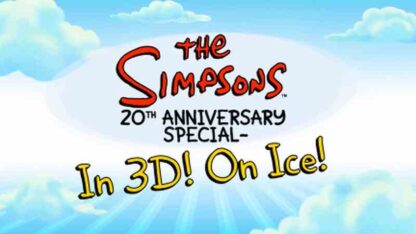 The Simpsons 20th Anniversary Special: In 3-D! On Ice! (2010) Starring Morgan Spurlock on DVD