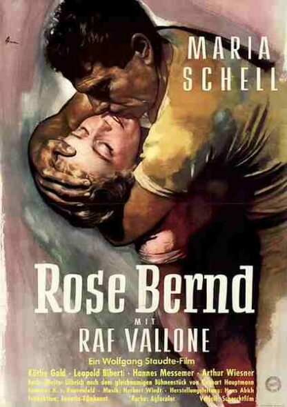 The Sins of Rose Bernd (1957) with English Subtitles on DVD