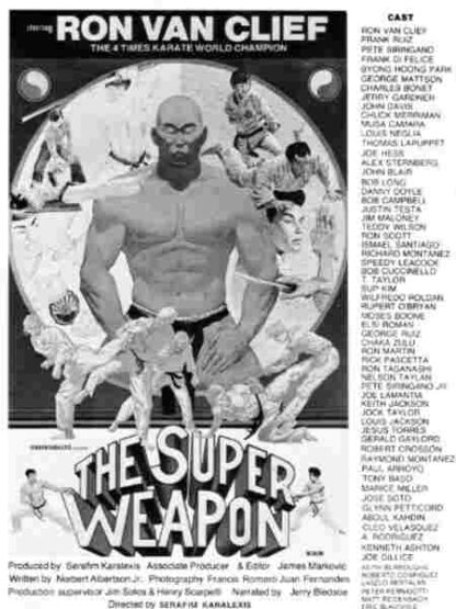 The Super Weapon (1976) Starring Ron Van Clief on DVD