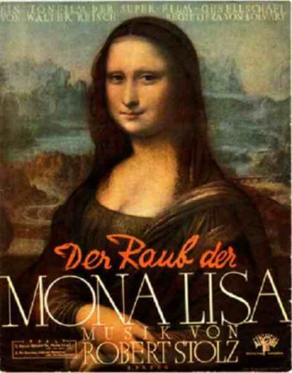The Theft of the Mona Lisa (1931) with English Subtitles on DVD