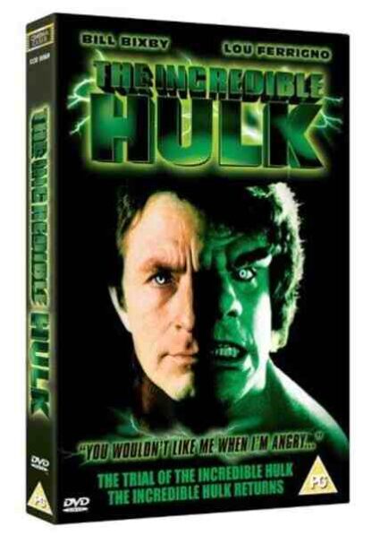 The Trial of the Incredible Hulk (1989) Starring Bill Bixby on DVD - Image 3