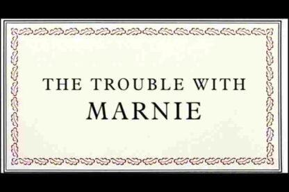 The Trouble with Marnie (2000) Starring Alfred Hitchcock on DVD