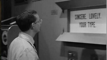 The Twilight Zone From Agnes - with Love (1964) Starring Wally Cox on DVD - Image 4