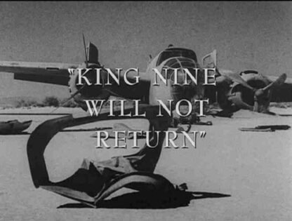 The Twilight Zone King Nine Will Not Return (1960) Starring Robert Cummings on DVD - Image 4