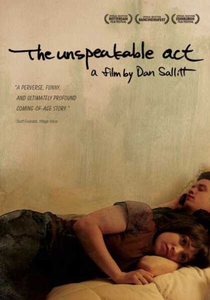 The Unspeakable Act (2012) Starring Tallie Medel on DVD