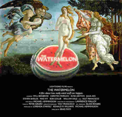 The Watermelon (2008) Starring Will Beinbrink on DVD