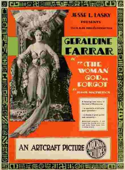 The Woman God Forgot (1917) with English Subtitles on DVD - Image 5