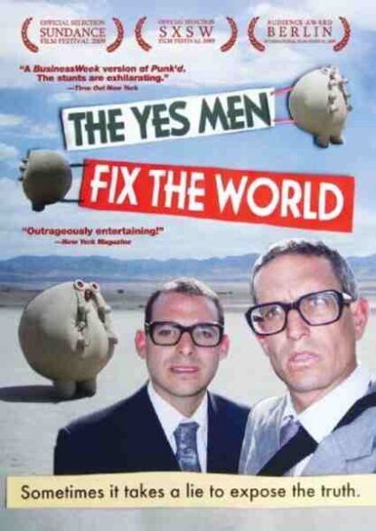The Yes Men Fix the World (2009) Starring Reggie Watts on DVD - Image 2