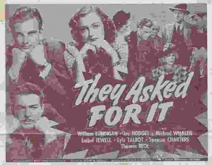 They Asked for It (1939) Starring William Lundigan on DVD - Image 4