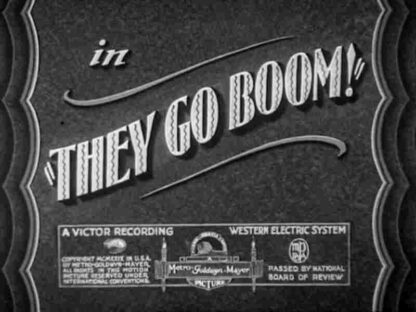 They Go Boom! (1929) Starring Stan Laurel on DVD