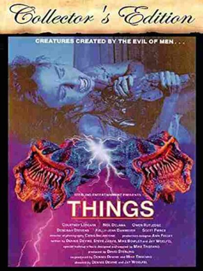 Things (1993) Starring Kinder Hunt on DVD