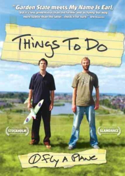 Things to Do (2006) Starring Michael Stasko on DVD - Image 2