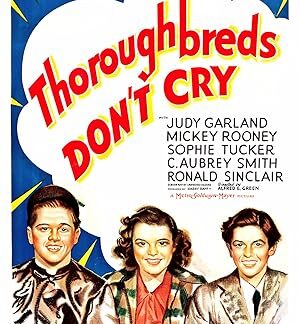Thoroughbreds Don't Cry (1937) DVD