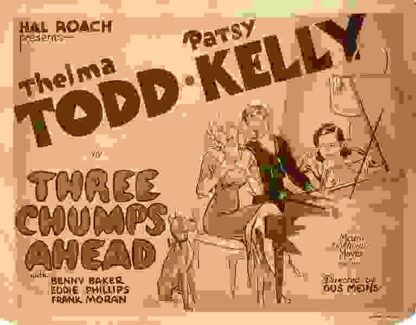 Three Chumps Ahead (1934) Starring Thelma Todd on DVD - Image 3