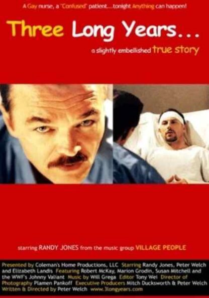 Three Long Years (2003) Starring Randy Jones on DVD