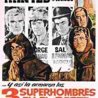 Three Supermen of the West (1973) with English Subtitles on DVD