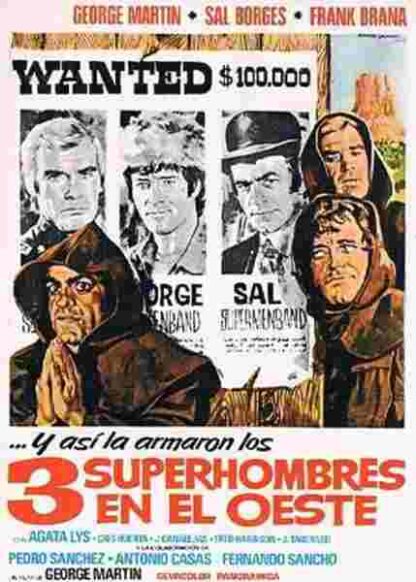 Three Supermen of the West (1973) with English Subtitles on DVD
