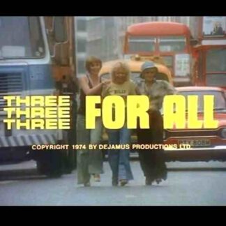 Three for All (1975) Starring Adrienne Posta on DVD