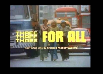Three for All (1975) Starring Adrienne Posta on DVD