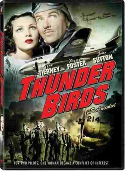 Thunder Birds: Soldiers of the Air (1942) Starring Gene Tierney on DVD