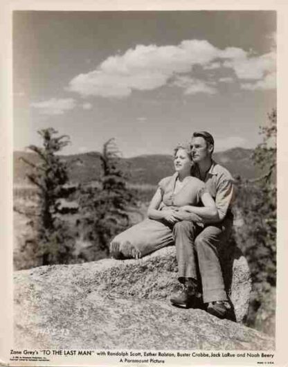 To the Last Man (1933) Starring Randolph Scott on DVD