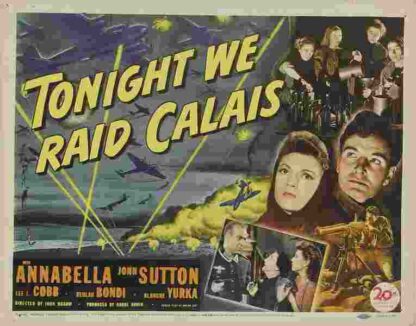Tonight We Raid Calais (1943) with English Subtitles on DVD