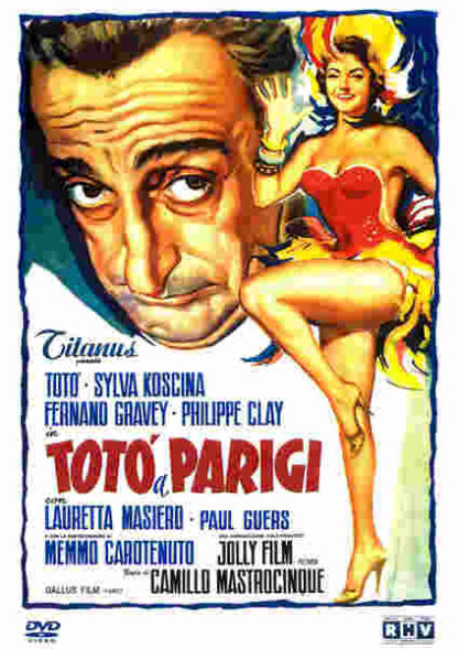 Totò a Parigi (1958) with English Subtitles on DVD - Image 2