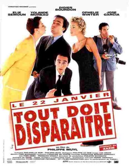 Tout doit disparaître (1997) with English Subtitles on DVD