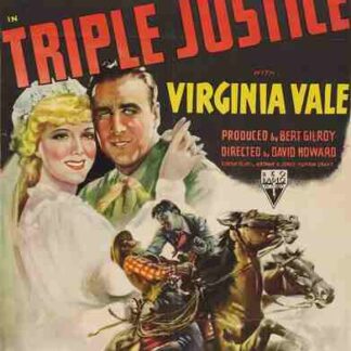 Triple Justice (1940) Starring George O'Brien on DVD