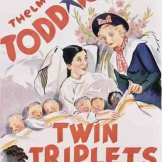 Twin Triplets (1935) Starring Thelma Todd on DVD