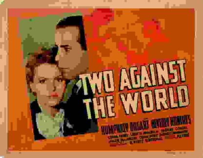 Two Against the World (1936) Starring Humphrey Bogart on DVD
