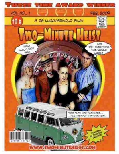 Two-Minute Heist (2009) Starring Dan De Luca on DVD - Image 3