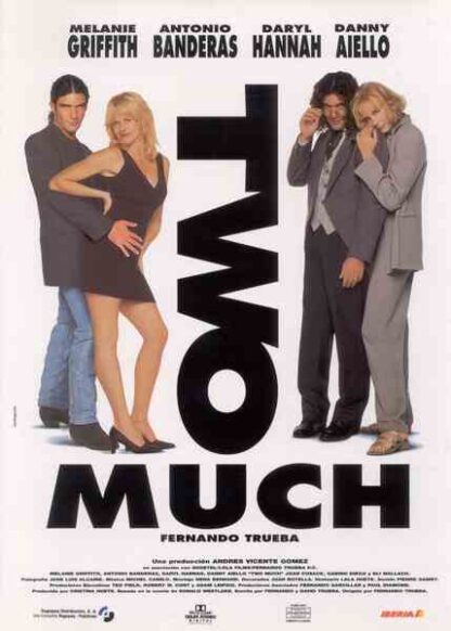 Two Much (1995) Starring Antonio Banderas on DVD - Image 5