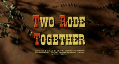 Two Rode Together (1961) Starring James Stewart on DVD - Image 3