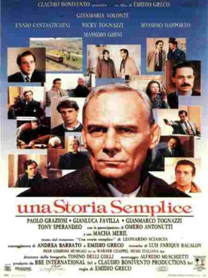Una storia semplice (1991) with English Subtitles on DVD