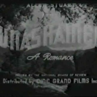 Unashamed: A Romance (1938) Starring Rae Kidd on DVD