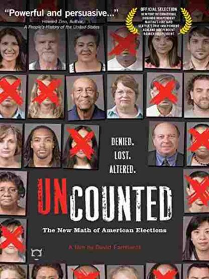 Uncounted: The New Math of American Elections (2008) Starring John Conyers on DVD - Image 2