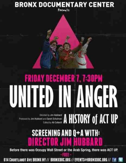 United in Anger: A History of ACT UP (2012) Starring David Barr on DVD - Image 2